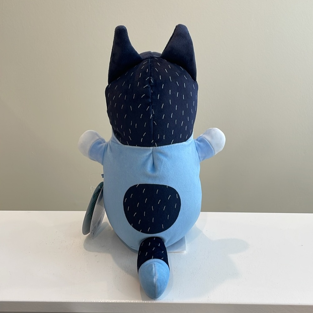 NWT 10” Disney Bandit Hugmees Squishmallow from Bluey Series - Picture 3 of 6